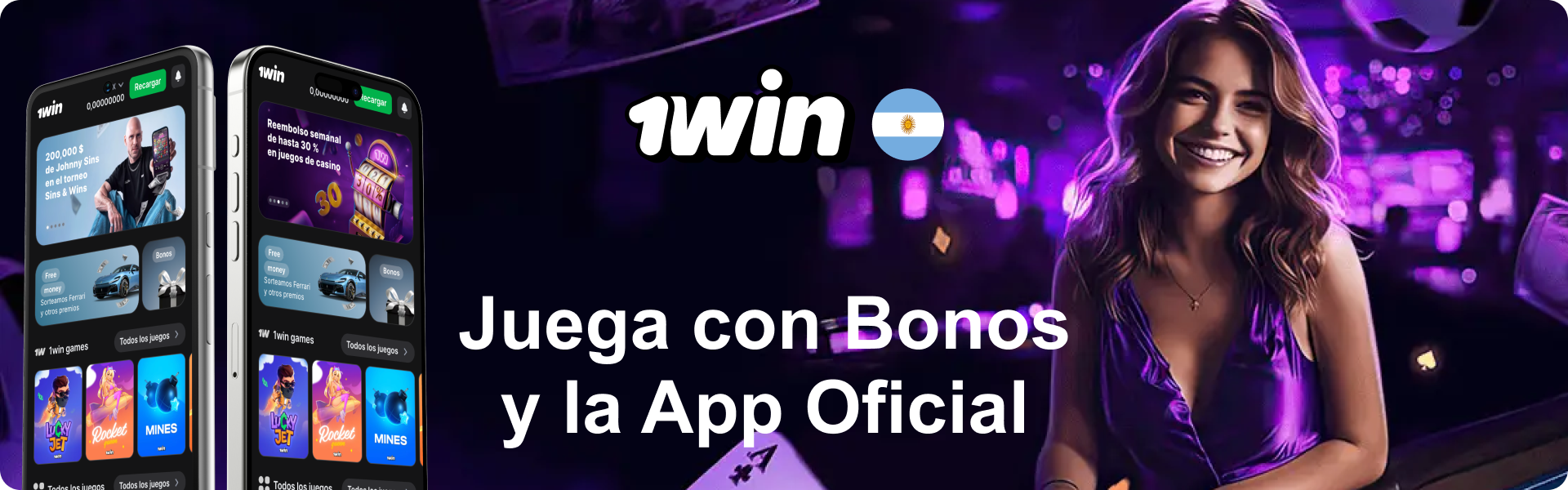 1Win Argentina: Juega con Bonos, Pesos Argentinos y la App Oficial